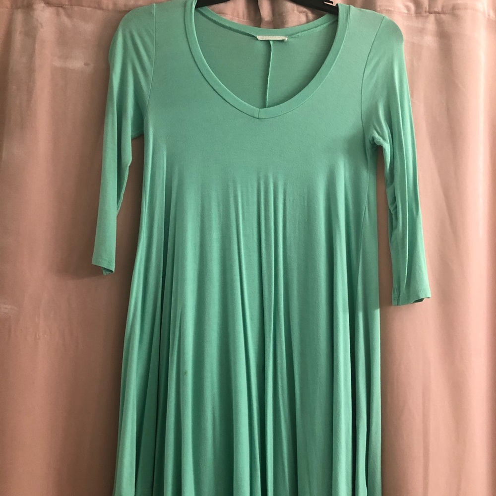 Kelly Green Stretchy Dress